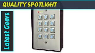 reviewSecoLarm SK1123SQ The Best WeatherResistant Illuminated Keypad [upl. by Gussi]