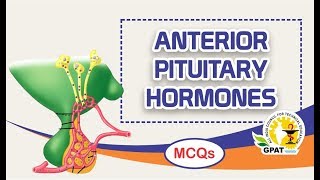 ANTERIOR PITUITARY HORMONES  PHARMACOLOGY  GPAT2020  NIPER  PHARMACIST [upl. by Arramahs870]