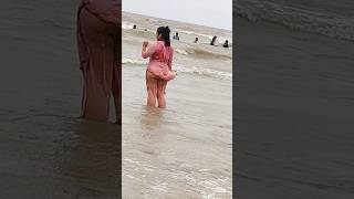 আহা কি অঘটন কক্সবাজার সমুদ্র সৈকত। beach shorts shortsfeed [upl. by Jonell985]