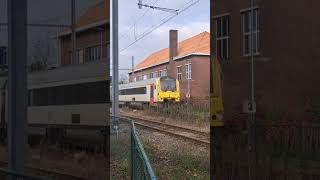 MW 4141 met de L trein van Mol naar Hasselt bij vertrekt uit Leopoldsburg [upl. by Arlinda]