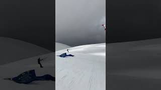 Snowkiting in Faraya Lebanon  March 6 2024 [upl. by Kra]