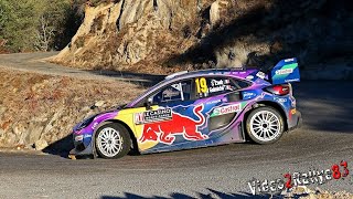 Sébastien Loeb  Ford Puma Rally1 Hybrid  Rallye Monte Carlo 2022 [upl. by Ybocaj]