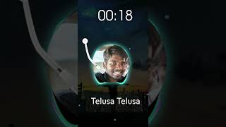 Telusa Telusa Song singing [upl. by Botnick]