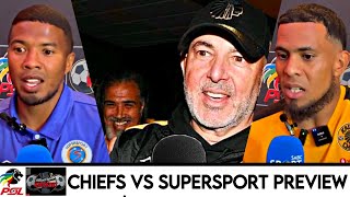 Kaizer Chiefs vs Supersport Lookahead interviews  Lyle Lakay  Brendon Peterson [upl. by Domingo]