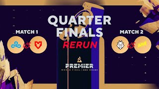 RERUN BLAST Premier World Final 2023 Quarterfinals Cloud9 vs MOUZ G2 vs NAVI [upl. by Schoenburg32]