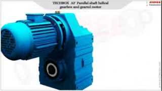 Parallel Shaft Mounted Helical Geared MotorAF Series Gearmotor [upl. by Leirej]