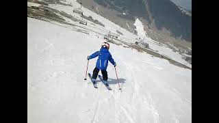 Tommi aged 55 years Skiing at Panorama Seiser Alm 17032012 [upl. by Grubb]