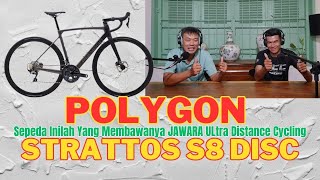 Sepedanya Zidan Jawara Ulta Dist Cycling STRATTOS S8 Disc Lho [upl. by Nosrettap]