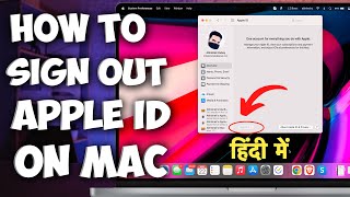 How to Remove Apple ID from Your Mac Fix Sign Out Button Greyed Out on Mac [upl. by Einahpts180]