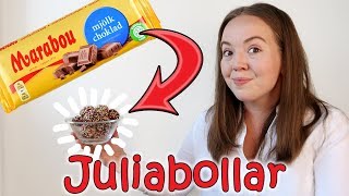 Chokladbollar med Marabou mjölkchoklad  recept [upl. by Redfield]