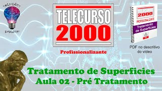 Telecurso 2000  Tratamento de Superfície  02 Prétratamento [upl. by Yerkovich]