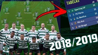 COMO IRÁ FICAR O SPORTING NA ÉPOCA 201819  FIFA 18 EXPERIÊNCIA [upl. by Adnaram]