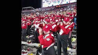 NC State Marching Band  as Pep Band 25 at Football Game 11092024 [upl. by Ahsatel157]