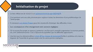 Fondements du Management des Projets  Cours 3  Midocean Université [upl. by Wilton]