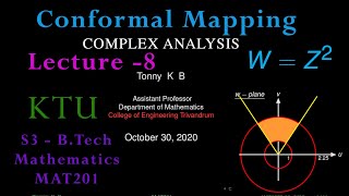 Conformal Mapping  wz2  Lecture08 [upl. by Lifton]