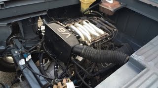 VW T3 DOKA VANAGON V6 26L MITTELMOTOR First Start  LOW BUDGET SPORBITZ [upl. by Bertasi]