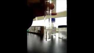 WHEN ALUMINIUM CHLORIDE REACTS WITH MAGNESIUM RIBBON [upl. by Nnylhtak531]