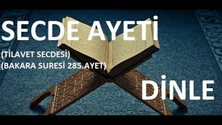 Secde Ayeti Tilavet Secdesi 3cüz 2285 Bakara Suresi 285Ayet Takipli [upl. by Pelage464]