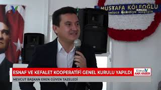 ESNAF VE KEFELAT KOOPERATİF GENEL KURULU YAPILDI [upl. by Onida344]