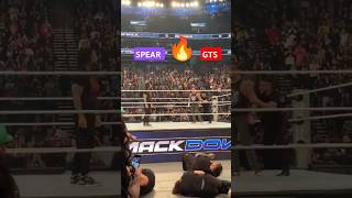 SPEAR  GTS 🤩 📽️  Romanmoxfan2010 ✨️tribalchief wwe romanreings cmpunk smackdown [upl. by Arymat]