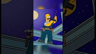 Fight scene thesimpsons shorts [upl. by Nylacaj]