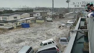 Tsunami No Japão 【Filmagens Inéditas】 [upl. by Wenonah]