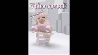 Voice reveal rate it 110 [upl. by Mellicent]