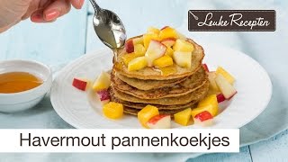 Havermout pannenkoekjes [upl. by Najed]