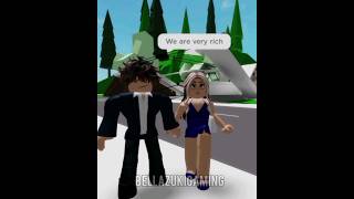 Girl Gets KICKED OUT and Becomes RICH🤑 roblox trending viral brookhaven shorts [upl. by Newfeld]