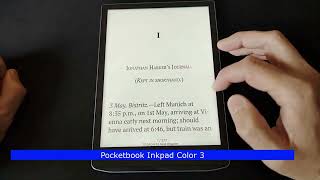 Pocketbook Inkpad Color 3 review [upl. by Esila]