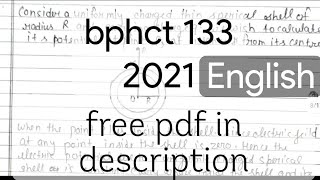 bphct 133 solved assignment 202021 in English [upl. by Devona472]