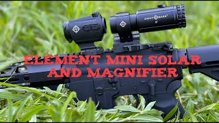 Element Mini Solar amp T5 Magnifier  SightMark [upl. by Genaro587]