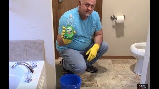 How to unclog a toilet using hot water amp dish soap DIYsave MONEY before calling a plumber [upl. by Consolata]