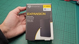 Seagate Expansion 1TB 25quot USB 30 External Drive  test and review [upl. by Llenrup]