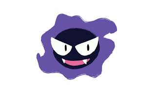 Pokemon Gastly Evolves [upl. by Olivero]