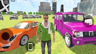 Indian Theft Auto  Jeep Hummer Police 4x4 Lorry Transporter Driving  Thar Porshe Ferrari [upl. by Ellenrahs]