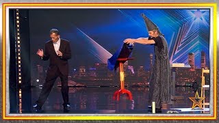 Este MAGO vuelve para hacer VOLAR COSAS por todo el teatro  Audiciones 7  Got Talent España 2019 [upl. by Rebmaed]