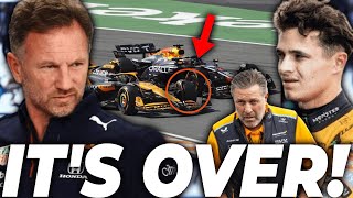 🚨McLaren FURIOUS over Red Bulls NEW ILLEGAL TYRE TRICK ACCUSATIONS After Verstappens HUGE PENALTY [upl. by Sixela563]