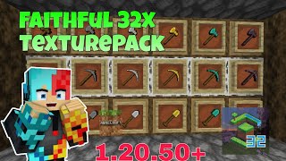 Best FaithFul 32x Texture Pack For Mcpe 12050 [upl. by Yetnruoc]