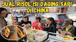 JUAL RISOL ISI DAGING SAPI YANG GURIH DI CHINA LARIS MANIS SAMPAI ADA YANG TIDAK KEBAGIAN 😅💗 [upl. by Abbate]