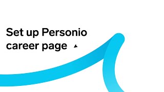 Set up Personio career page [upl. by Kelsi]