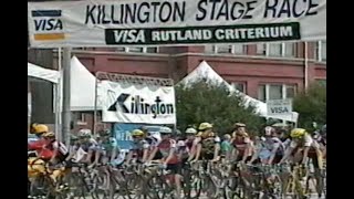 1997 Killington Stage race  Stage 4  Rutland criterium [upl. by Ree]