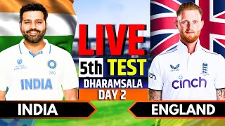 India vs England 5th Test  India vs England Live  IND vs ENG Live Score amp Commentary Last 53 Ov [upl. by Anneliese]