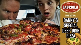 Labriola Ristorante amp Cafe Deep Dish Pizza Food Review  Season 4 Episode 15 [upl. by Rebor]