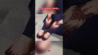 New foot amphand mehndi design😱🔥trending shorts shortfeed viral [upl. by Adim430]