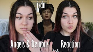 jxdn  Angels amp Demons music video reaction [upl. by Brag354]