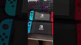 Switch Oled vs Switch  Boot up Speed Comparison short nintendo shortvideo shorts [upl. by Selle]