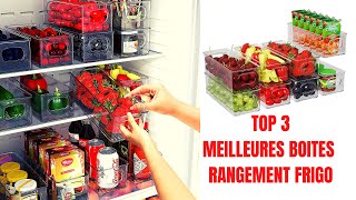 TOP 3 MEILLEURES BOITES DE RANGEMENT FRIGO 2022 [upl. by Idid]