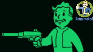 Fallout New Vegas  4570 Target Pistol Reanimated [upl. by Zobe]