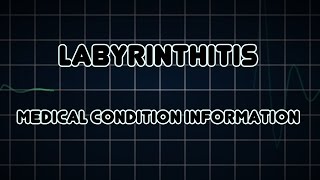 Labyrinthitis Medical Condition [upl. by Brackett]